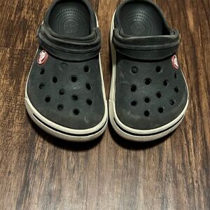 Kids Black Crocs Clogs